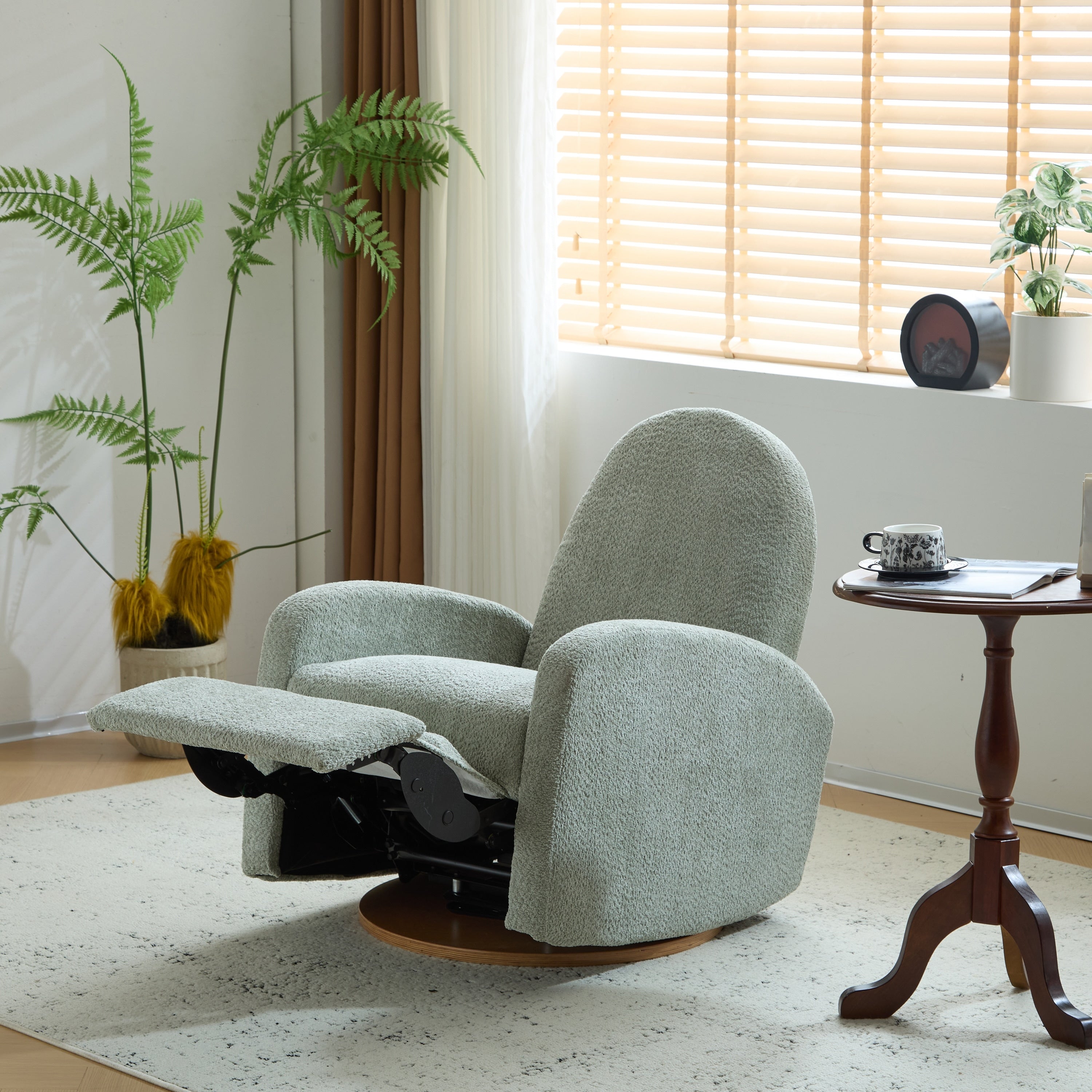 Fauteuil inclinable pivotant et coulissant Boucle 360 ​​de Christopher Knight Home