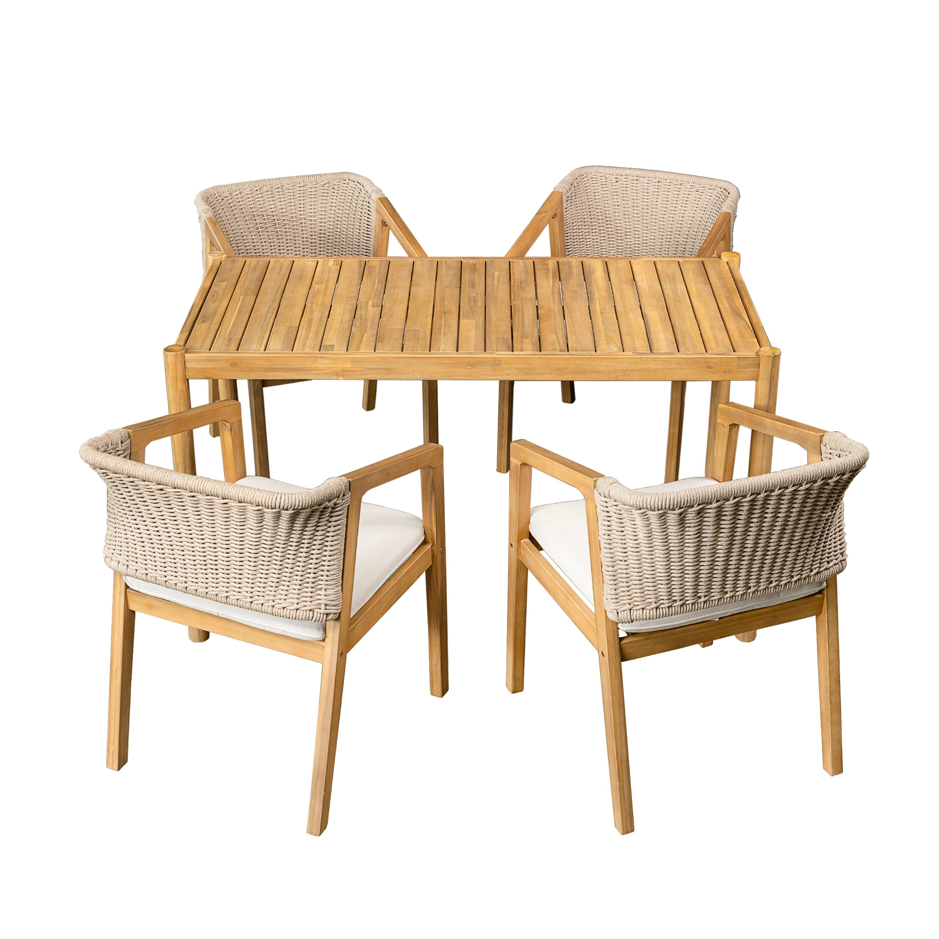Ensemble de salle à manger de patio 5 pièces Christopher Knight Home