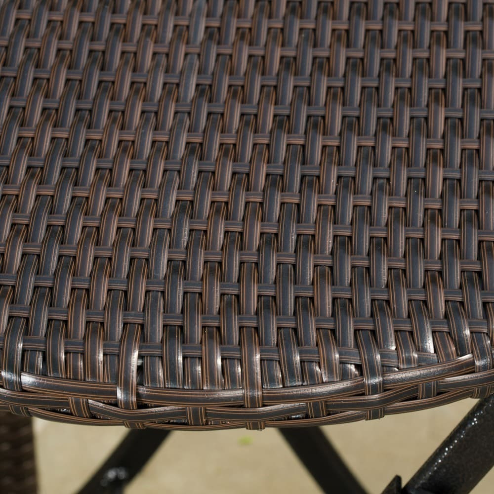 Ensemble bistrot 3 pièces en osier Elba par Christopher Knight Home