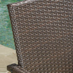 Ensemble bistrot 3 pièces en osier Elba par Christopher Knight Home