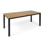 Ensemble de salle à manger d'extérieur 5 pièces en bois d'acacia rustique Christopher Knight Home