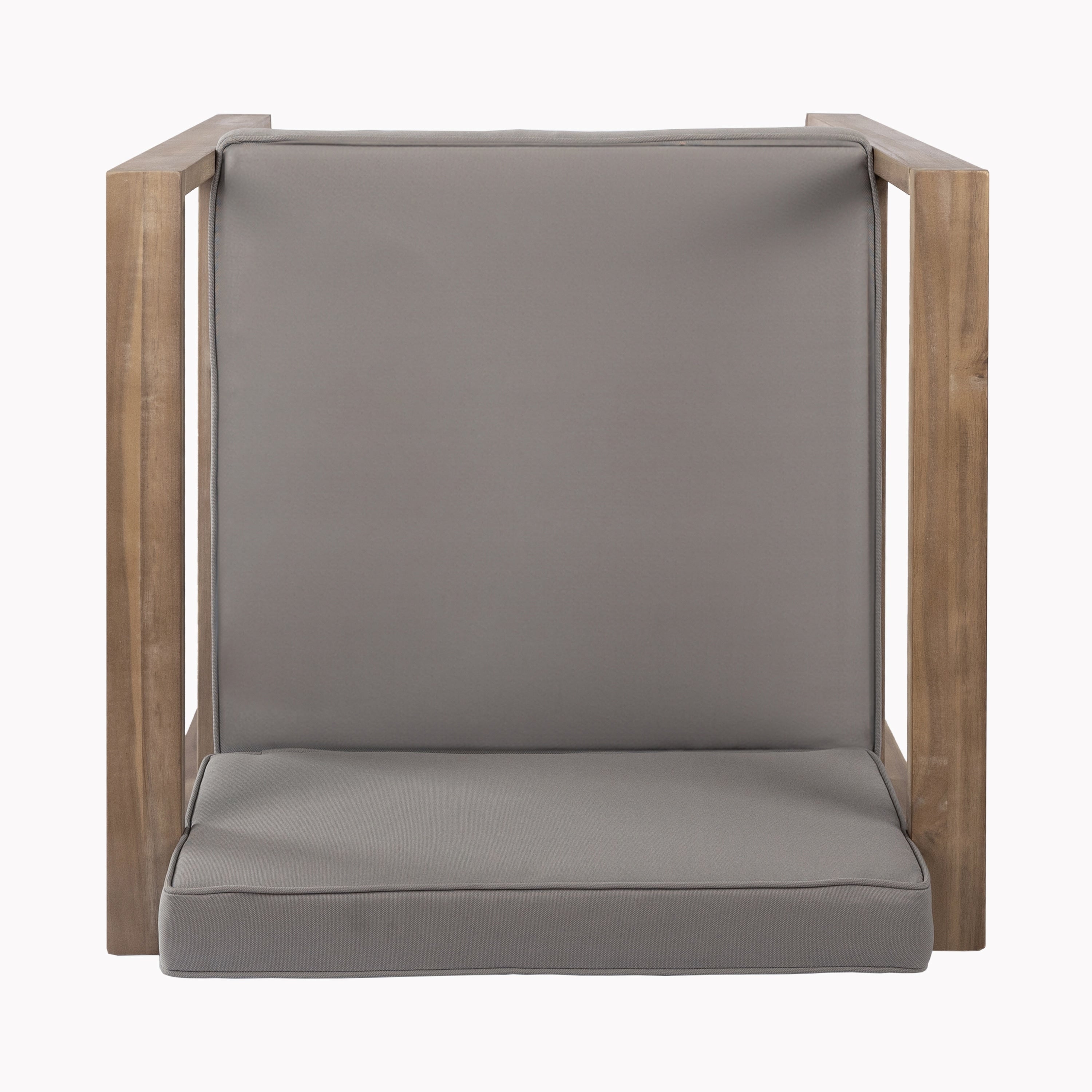 Ensemble de salle à manger d'extérieur 5 pièces en bois d'acacia rustique Christopher Knight Home