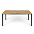 Ensemble de salle à manger d'extérieur 5 pièces en bois d'acacia rustique Christopher Knight Home