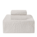 Parure de lit Clara Clark pour tout-petits, ensemble couvre-lit 3 pièces, couette matelassée toutes saisons, drap-housse et taie d'oreiller