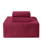 Parure de lit Clara Clark pour tout-petits, ensemble couvre-lit 3 pièces, couette matelassée toutes saisons, drap-housse et taie d'oreiller