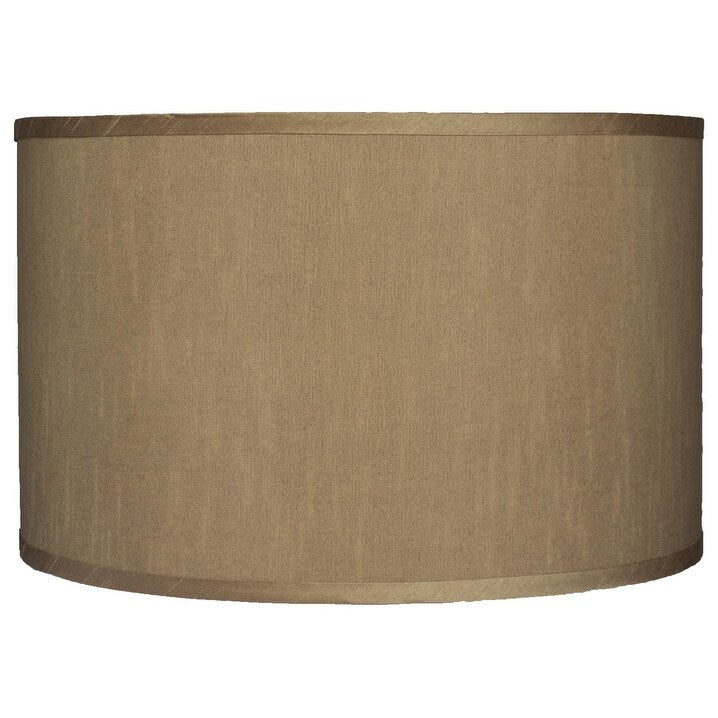 Abat-jour tambour classique en fausse soie de 8 à 16 pouces disponible