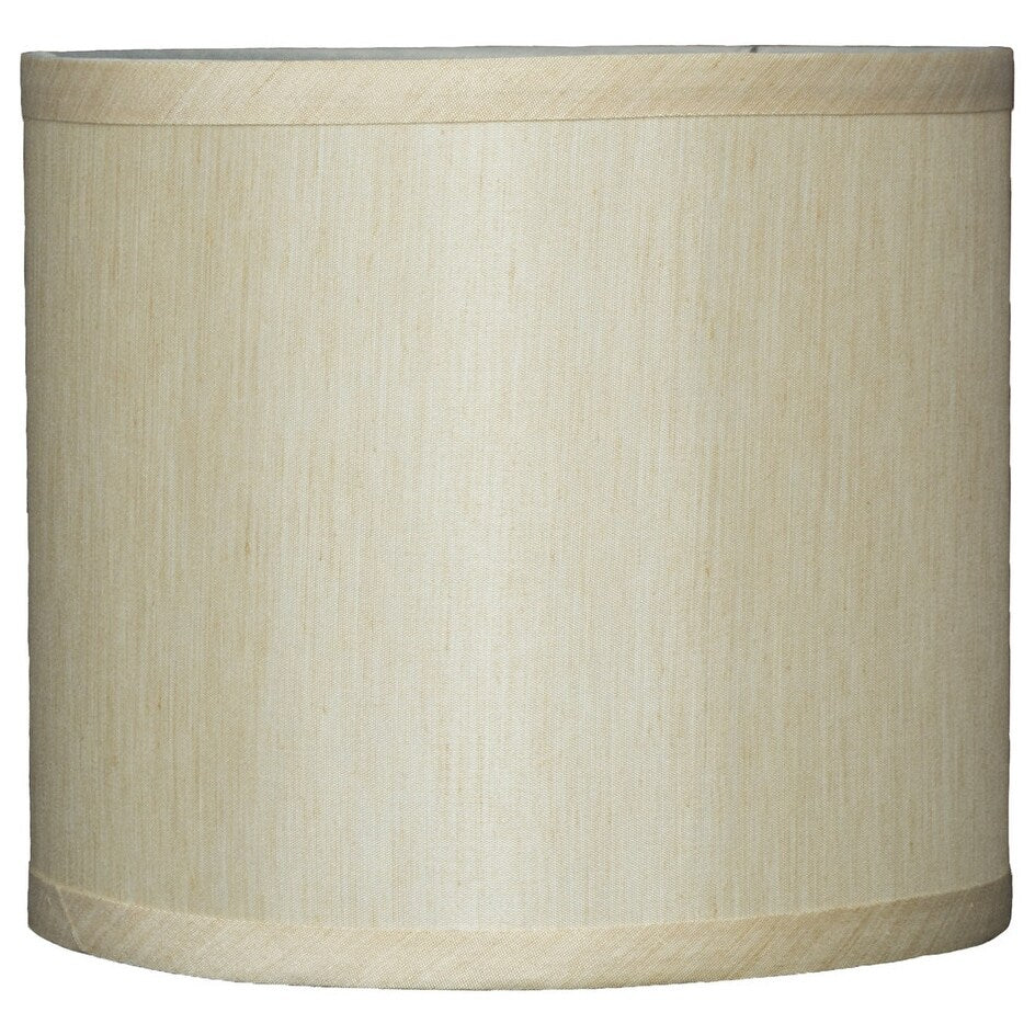 Abat-jour tambour classique en fausse soie de 8 à 16 pouces disponible