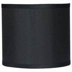 Abat-jour tambour classique en fausse soie de 8 à 16 pouces disponible