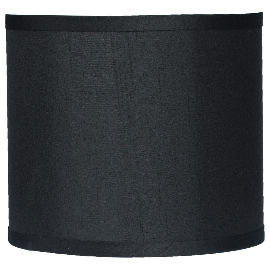 Abat-jour tambour classique en fausse soie de 8 à 16 pouces disponible