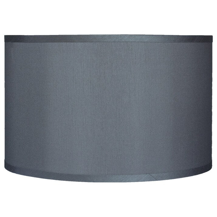 Abat-jour tambour classique en fausse soie de 8 à 16 pouces disponible