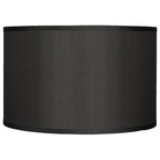 Abat-jour tambour classique en fausse soie de 8 à 16 pouces disponible