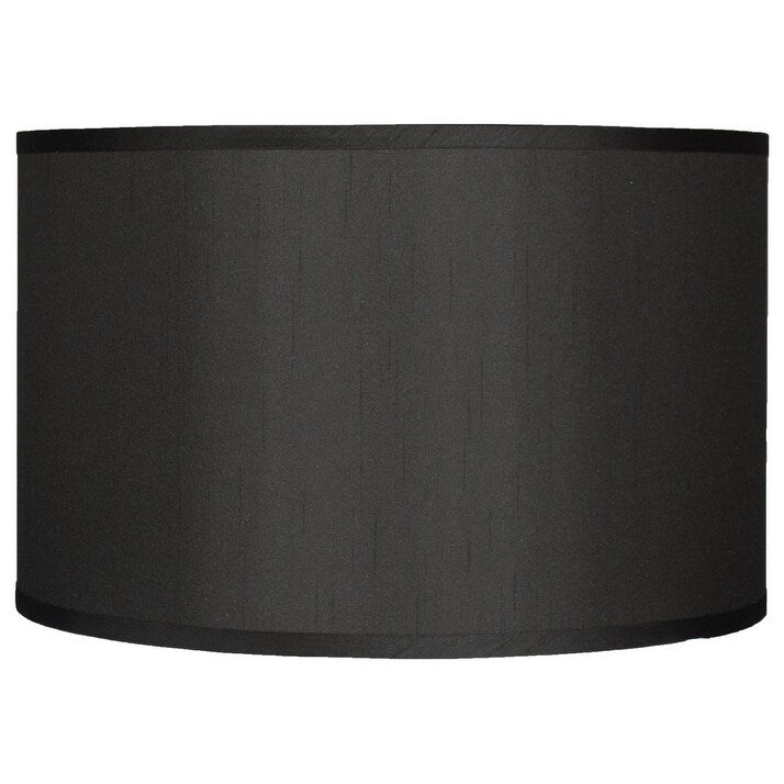 Abat-jour tambour classique en fausse soie de 8 à 16 pouces disponible