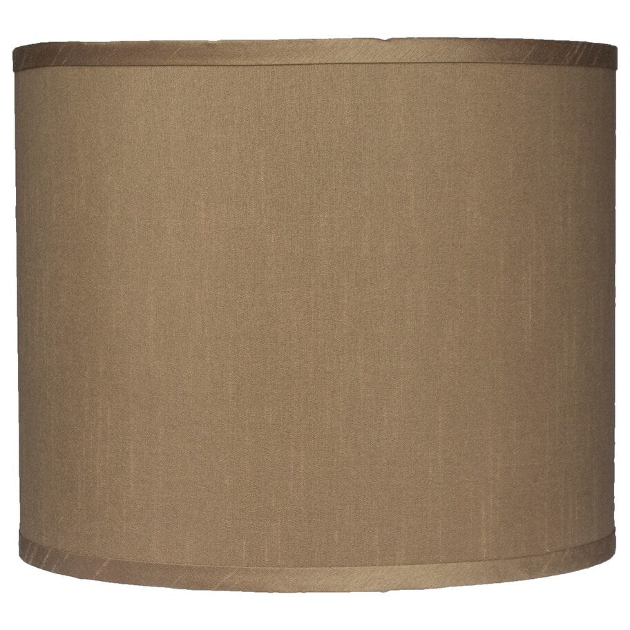 Abat-jour tambour classique en fausse soie de 8 à 16 pouces disponible