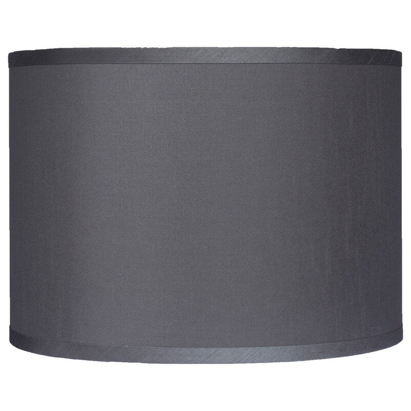 Abat-jour tambour classique en fausse soie de 8 à 16 pouces disponible