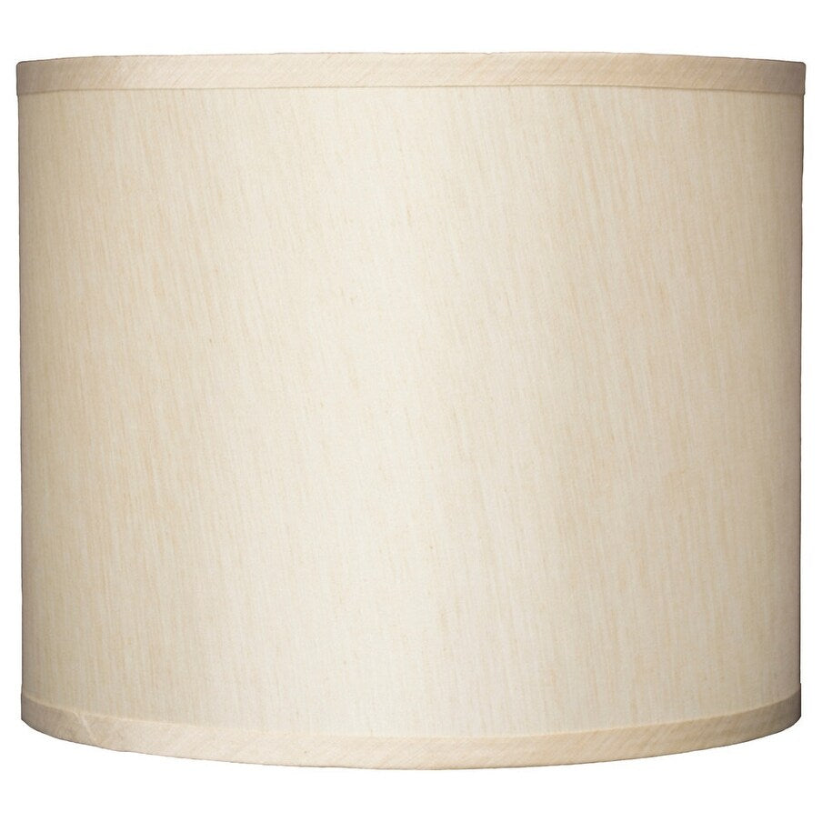 Abat-jour tambour classique en fausse soie de 8 à 16 pouces disponible