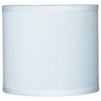 Abat-jour tambour classique en fausse soie de 8 à 16 pouces disponible
