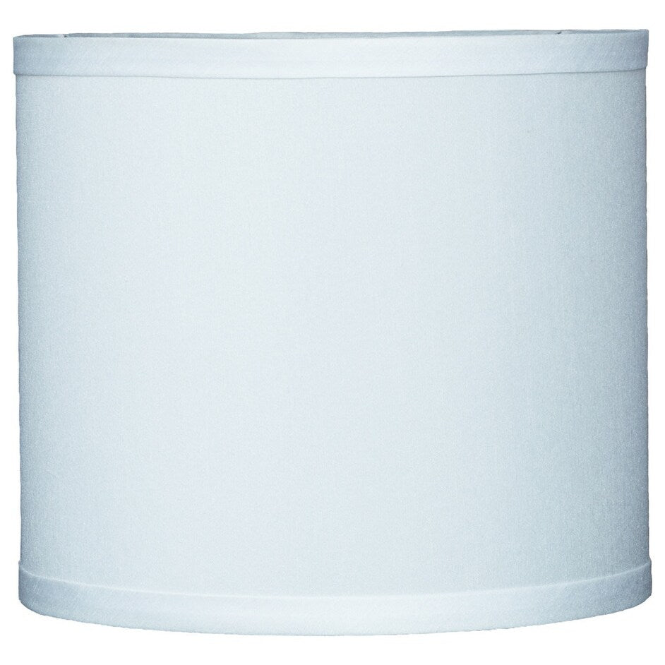 Abat-jour tambour classique en fausse soie de 8 à 16 pouces disponible