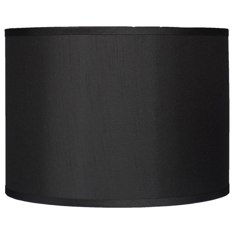 Abat-jour tambour classique en fausse soie de 8 à 16 pouces disponible