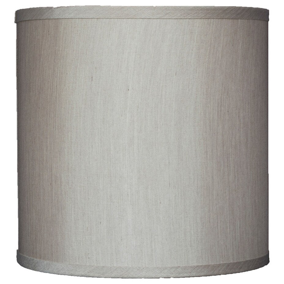 Abat-jour tambour classique en fausse soie de 8 à 16 pouces disponible