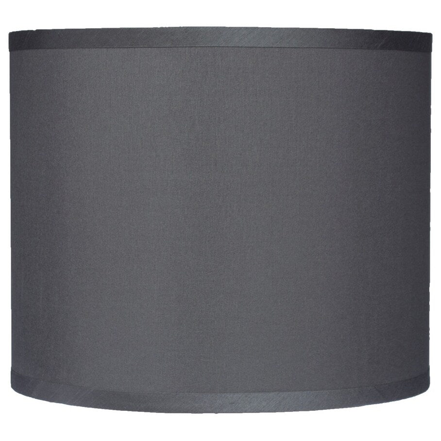 Abat-jour tambour classique en fausse soie de 8 à 16 pouces disponible