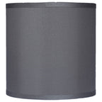 Abat-jour tambour classique en fausse soie de 8 à 16 pouces disponible