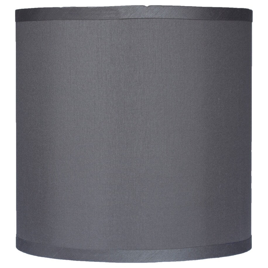 Abat-jour tambour classique en fausse soie de 8 à 16 pouces disponible