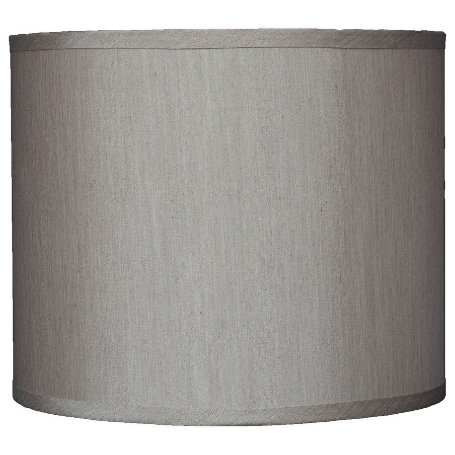 Abat-jour tambour classique en fausse soie de 8 à 16 pouces disponible