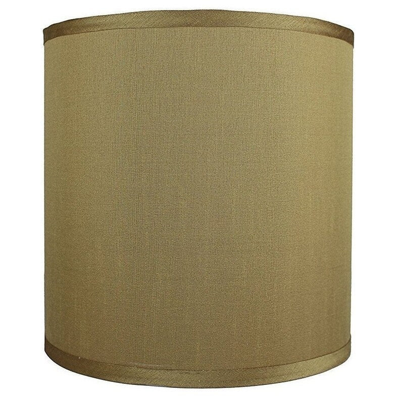 Abat-jour tambour classique en fausse soie de 8 à 16 pouces disponible