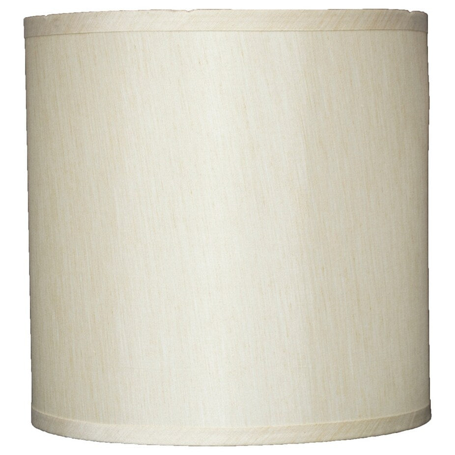 Abat-jour tambour classique en fausse soie de 8 à 16 pouces disponible