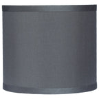 Abat-jour tambour classique en fausse soie de 8 à 16 pouces disponible