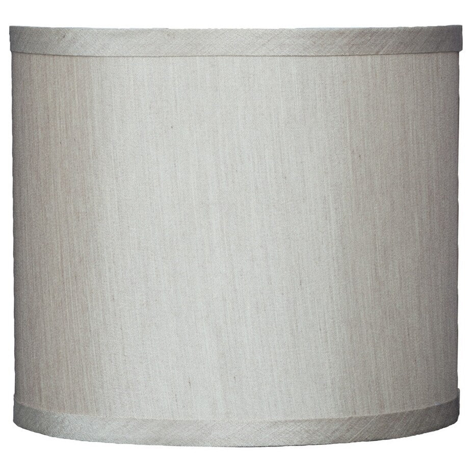 Abat-jour tambour classique en fausse soie de 8 à 16 pouces disponible
