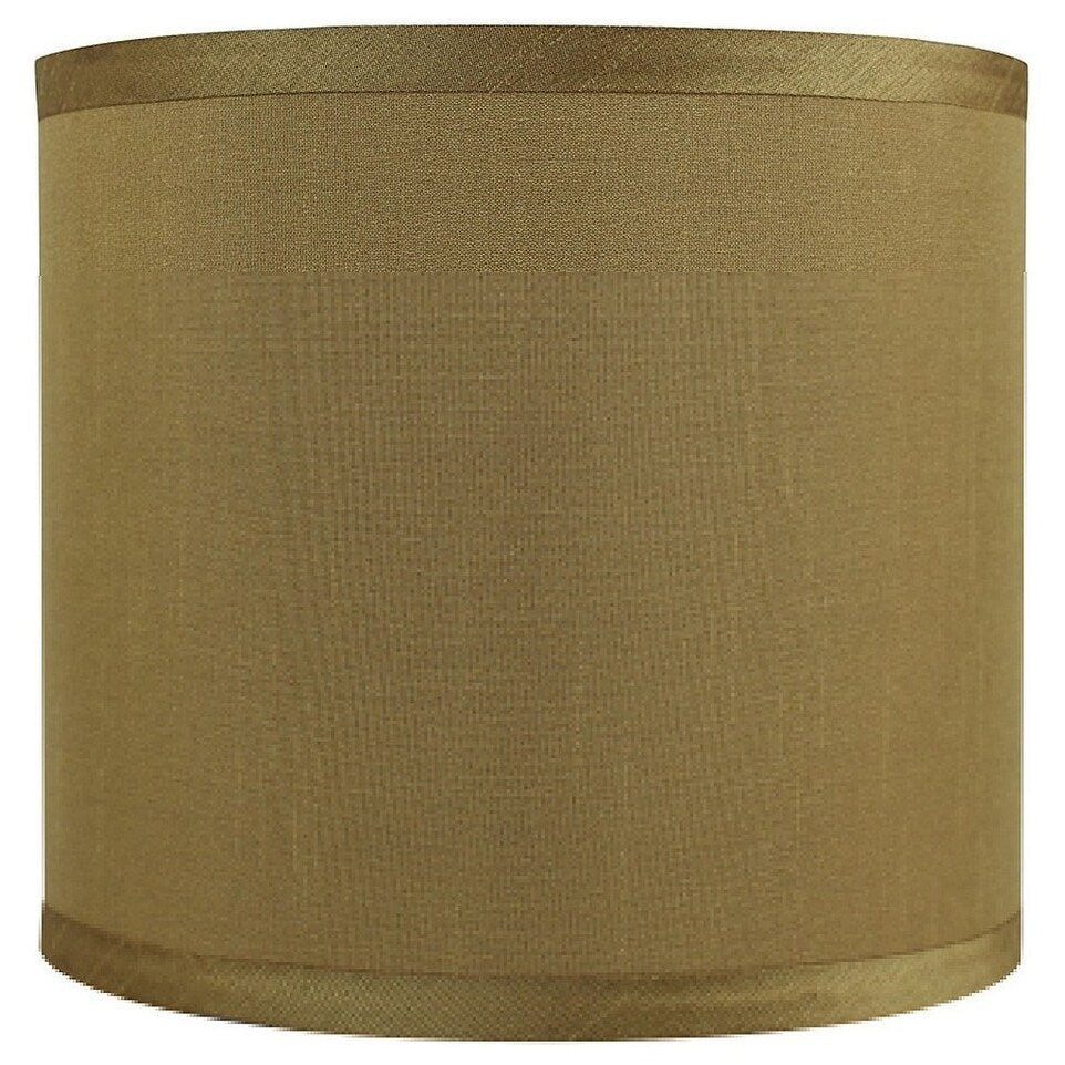 Abat-jour tambour classique en fausse soie de 8 à 16 pouces disponible