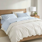 Ensemble de draps en coton Clean Spaces 300 fils BCI
