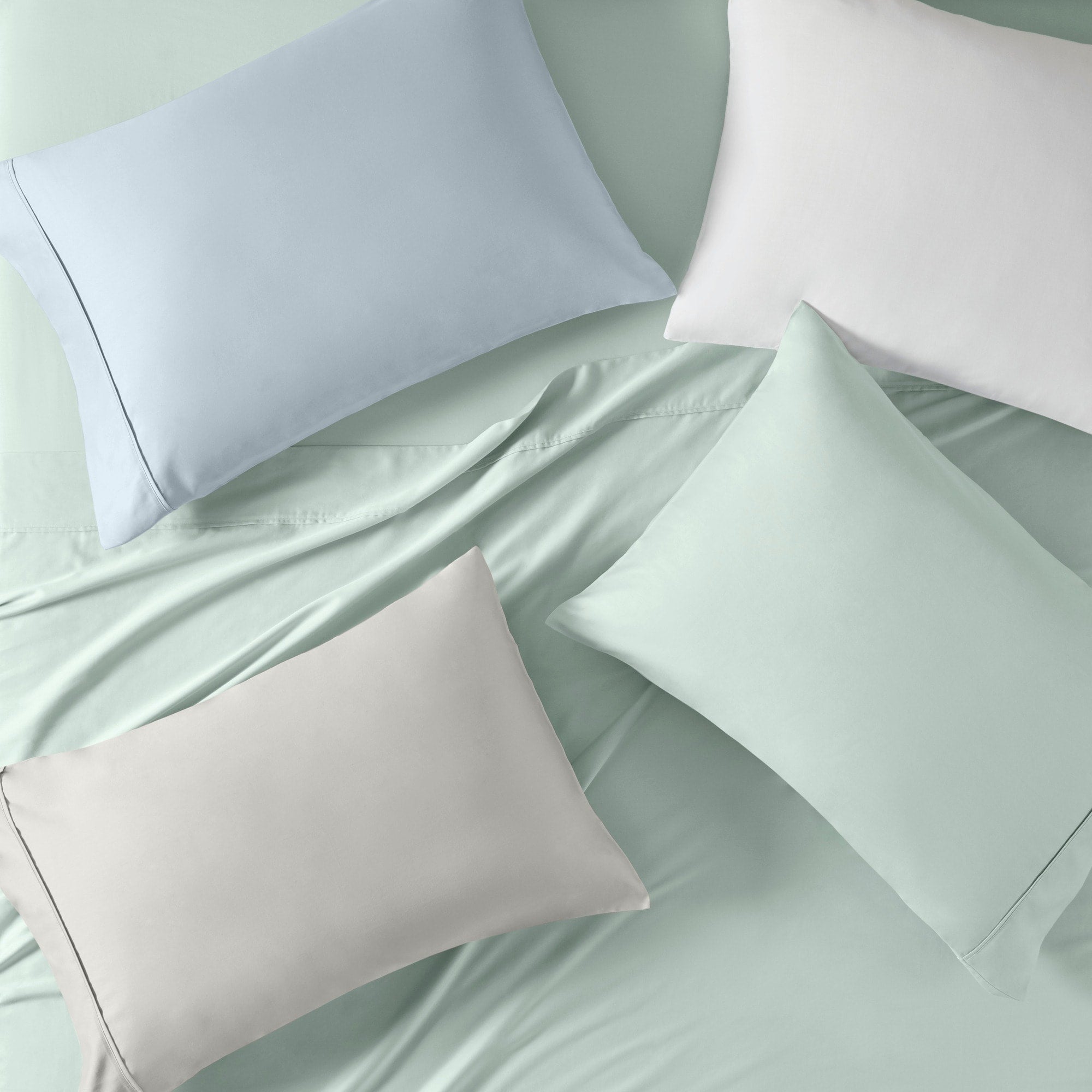 Ensemble de draps en coton Clean Spaces 300 fils BCI