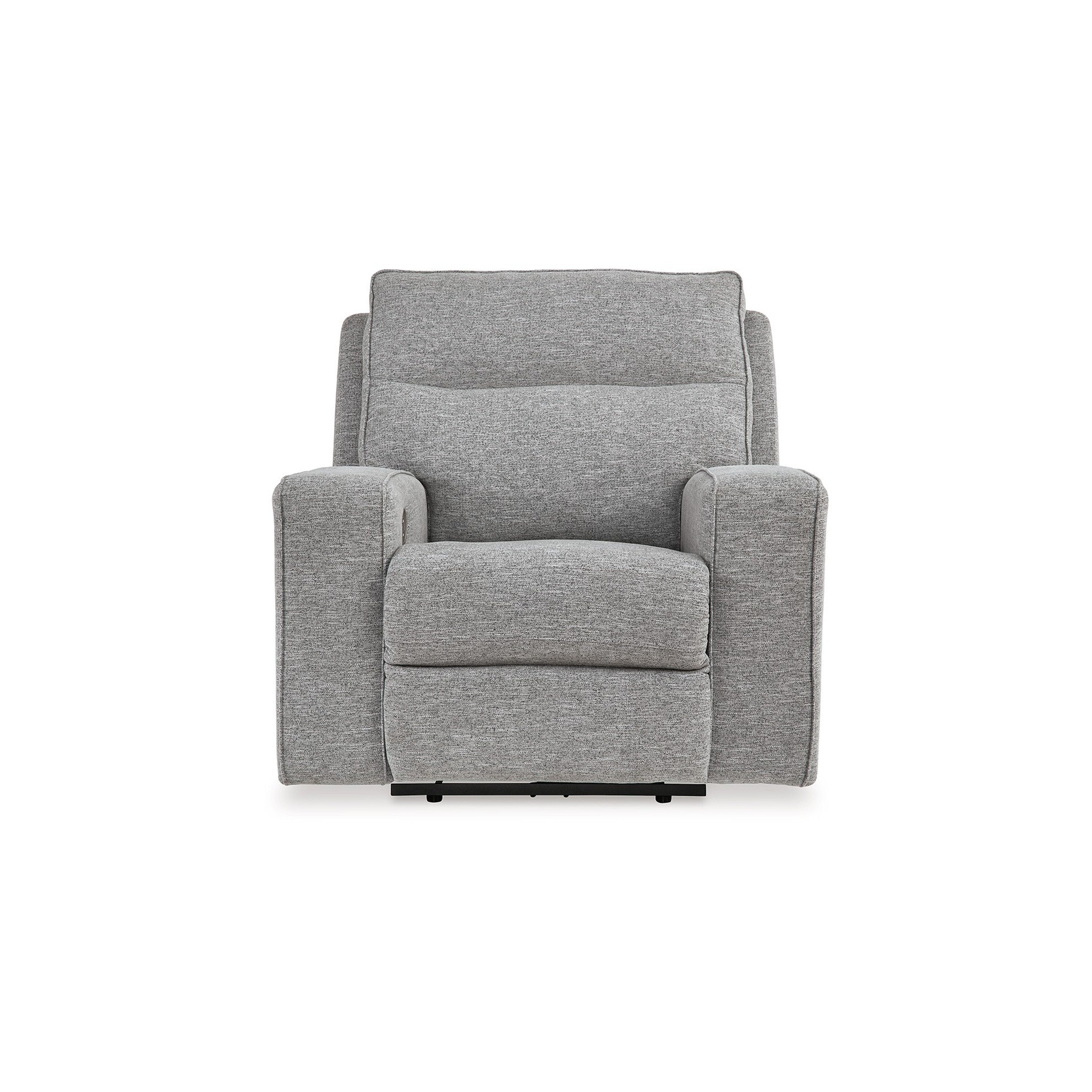 Fauteuil inclinable électrique Cloe, dossier réglable, gris Performance Nuvella