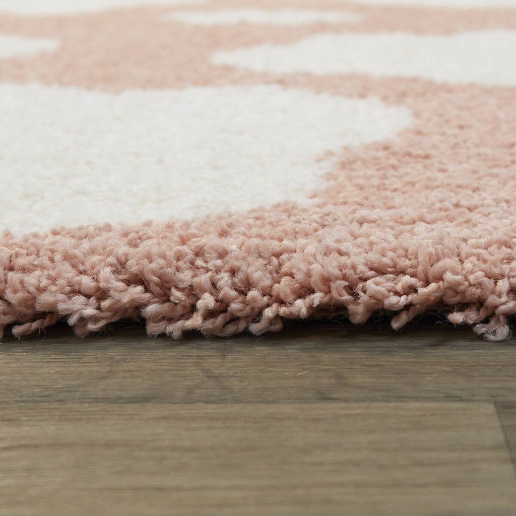 Tapis à poils longs pour enfants Mod-Tod Clouds