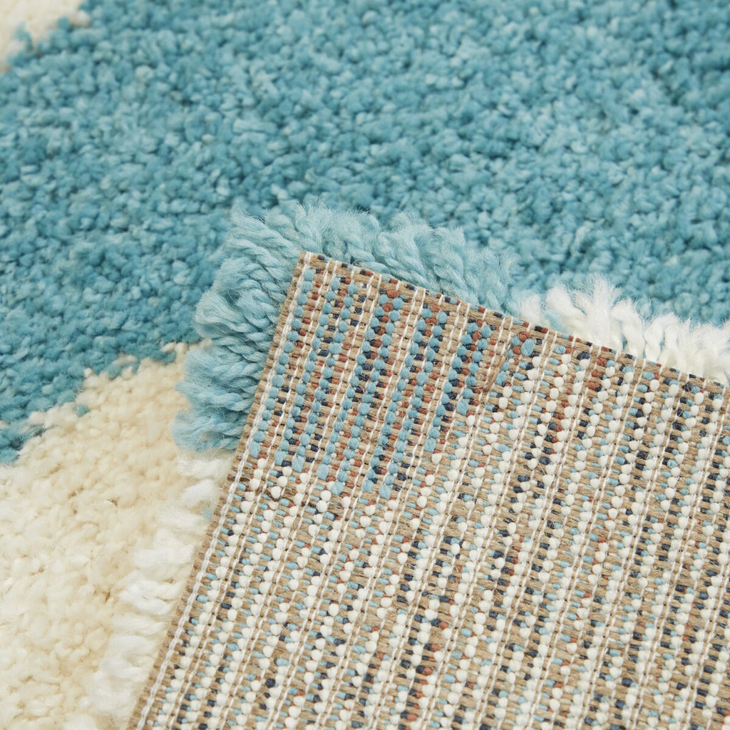 Tapis à poils longs pour enfants Mod-Tod Clouds