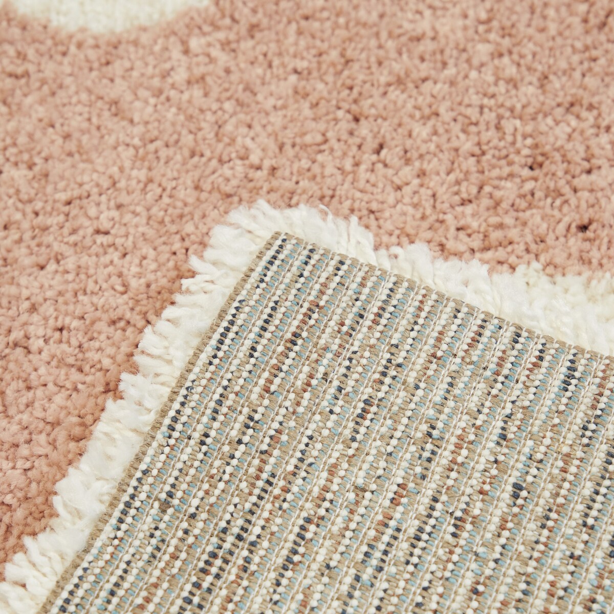 Tapis à poils longs pour enfants Mod-Tod Clouds