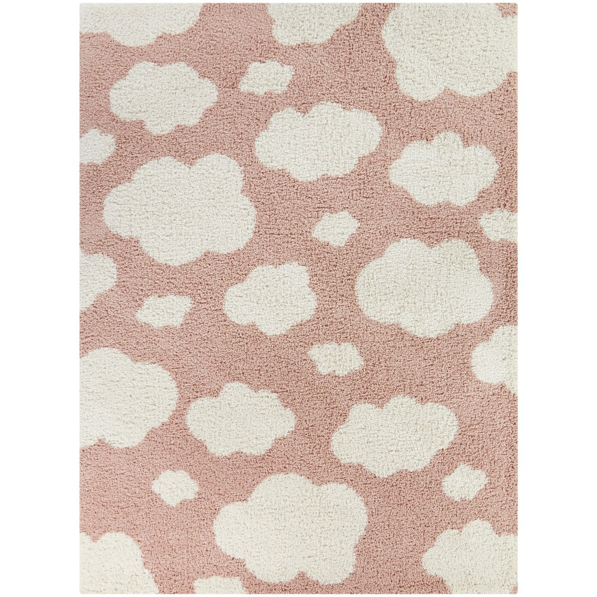 Tapis à poils longs pour enfants Mod-Tod Clouds