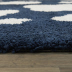 Tapis à poils longs pour enfants Mod-Tod Clouds