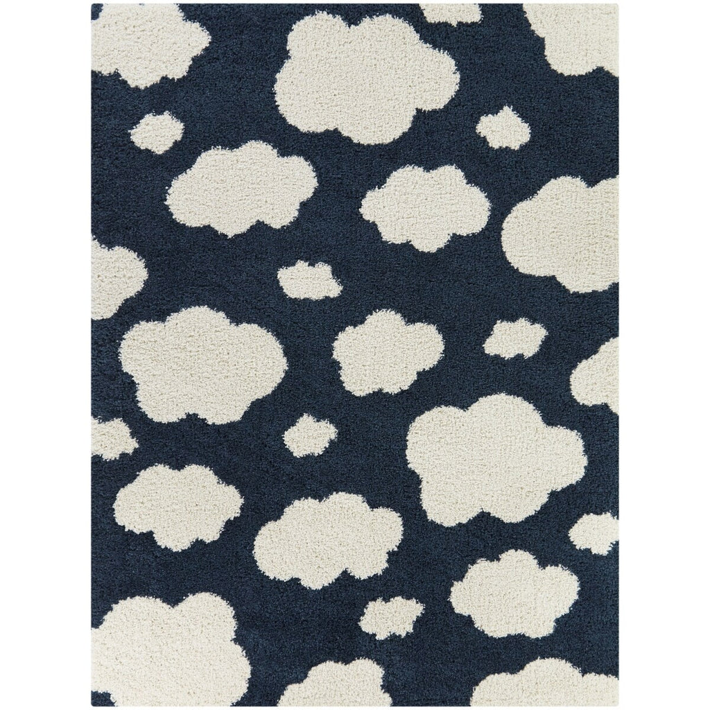 Tapis à poils longs pour enfants Mod-Tod Clouds