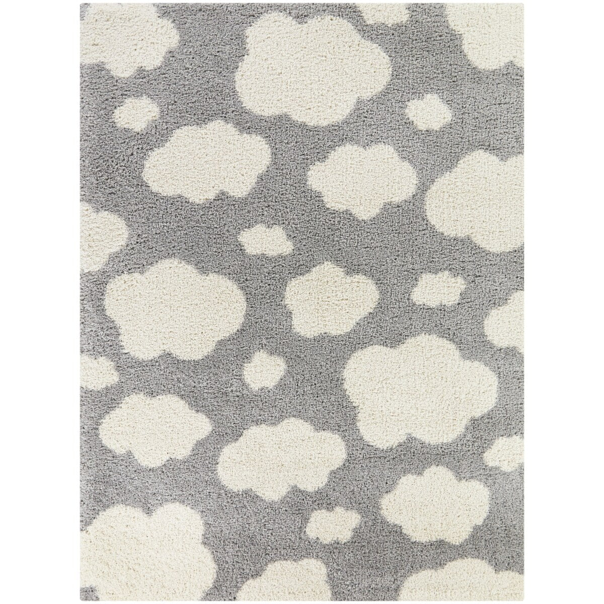 Tapis à poils longs pour enfants Mod-Tod Clouds
