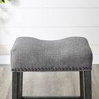 Tabourets de bar sans dossier Barish de The Gray Barn (lot de 2)