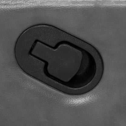 Canapé Conrad rembourré avec accoudoirs inclinables, gris