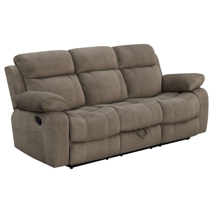 Canapé modulable Myleene Mocha avec table rabattable