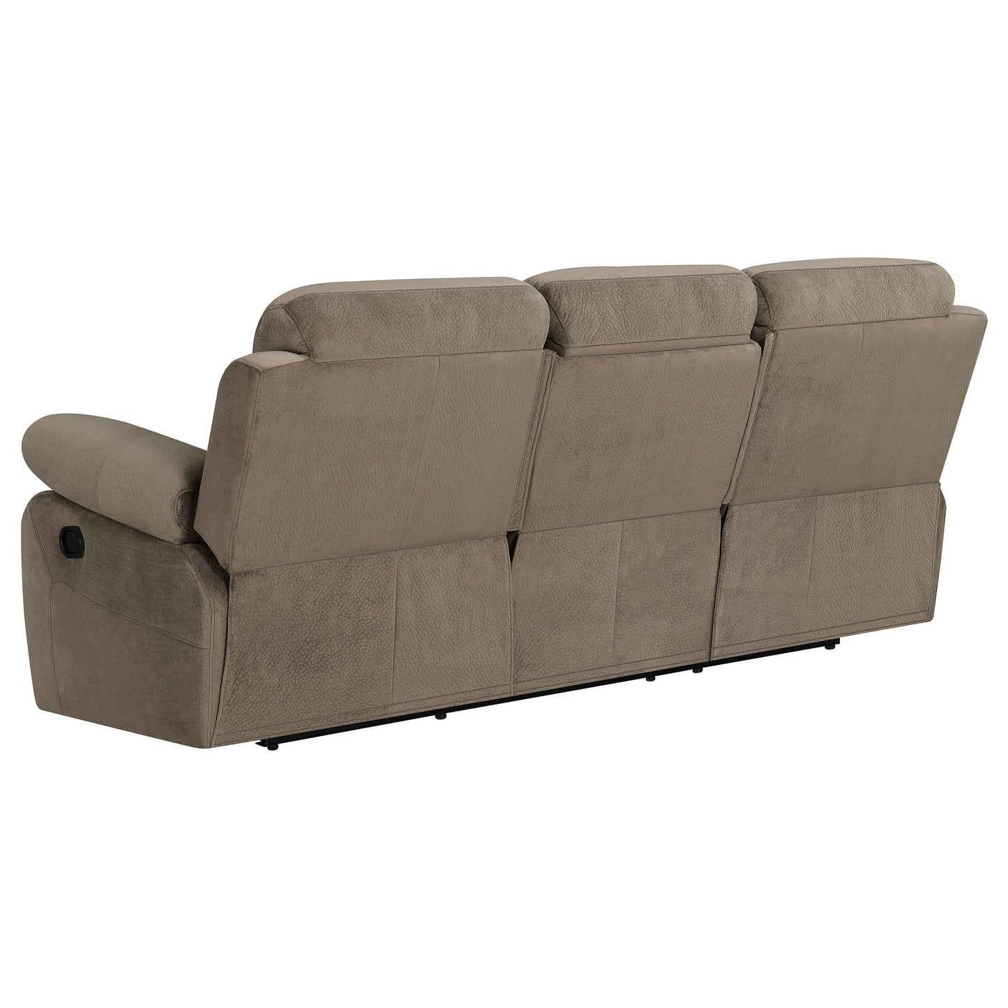 Canapé modulable Myleene Mocha avec table rabattable