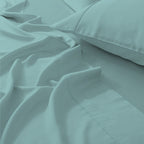 Parure de draps infroissables en mélange de coton de qualité supérieure Color Sense 1200 fils