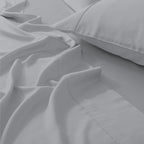 Parure de draps infroissables en mélange de coton de qualité supérieure Color Sense 1200 fils