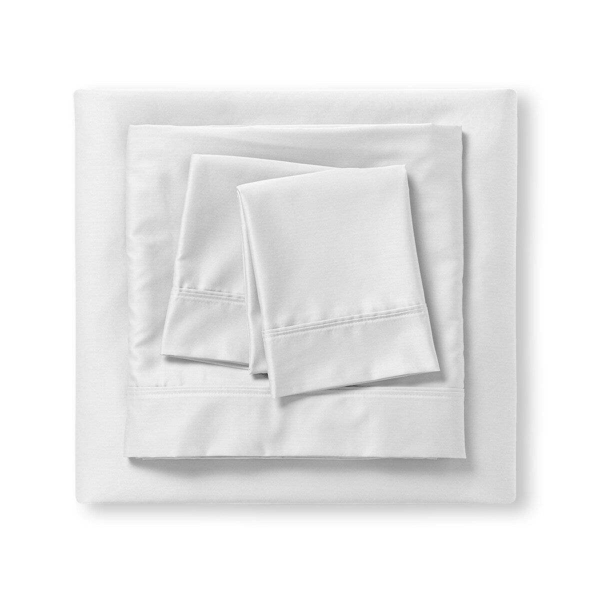Parure de draps infroissables en mélange de coton de qualité supérieure Color Sense 1200 fils