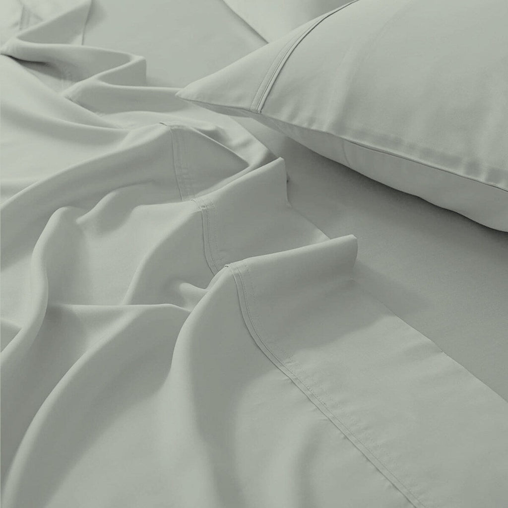 Parure de draps infroissables en mélange de coton de qualité supérieure Color Sense 1200 fils